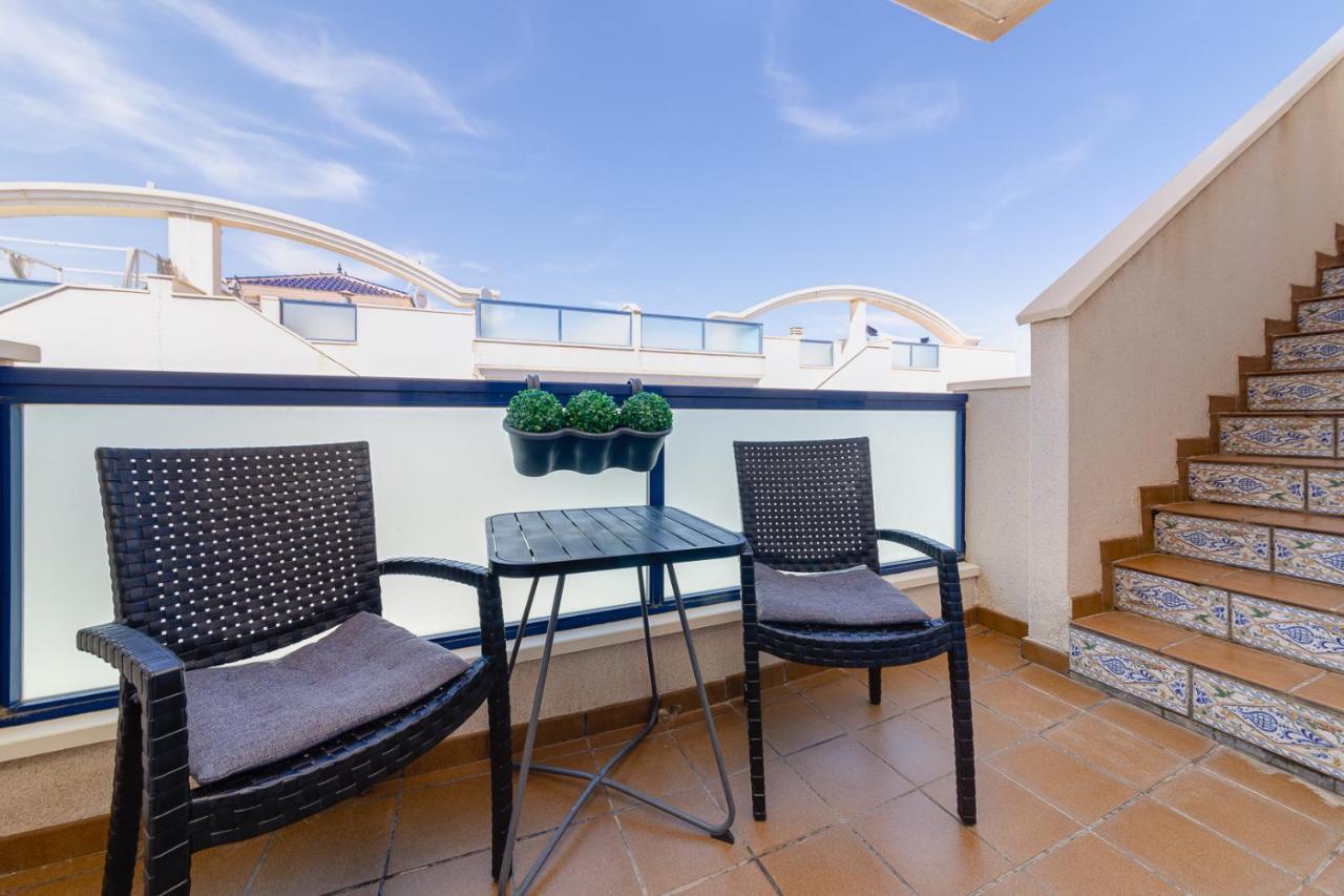 Appartamento Penthouse Naomi With Two Terraces, Private Solarium, Sea View, Swimming Pool, With Underground Parking, Pets Allowed Dehesa de Campoamor  Esterno foto