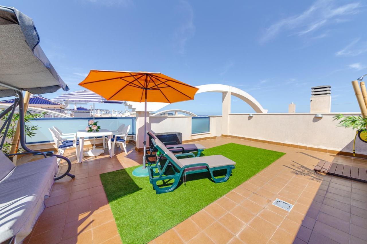 Appartamento Penthouse Naomi With Two Terraces, Private Solarium, Sea View, Swimming Pool, With Underground Parking, Pets Allowed Dehesa de Campoamor  Esterno foto